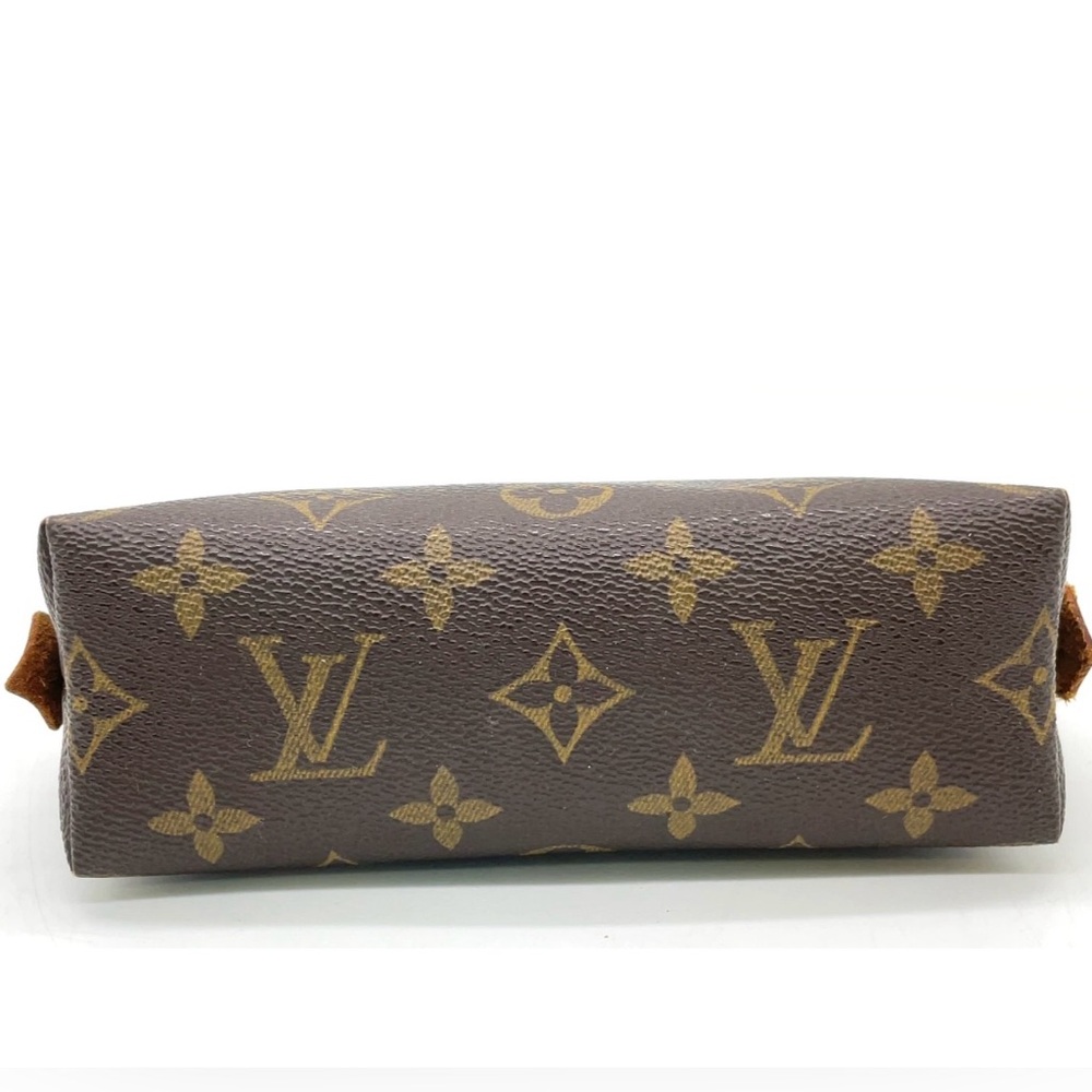 X SOLD X Auth LOUIS VUITTON Monogram Pochette Cosmetic Pouch - Picture 6 of 16